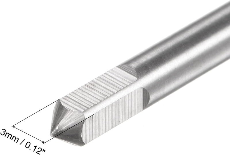 uxcell Metric Thread Tap M4 x 0.7 H2 80mm Extra Long Straight Flute Screw Thread Milling Machine Taps Threading Tapping Repair Tool - Image 4
