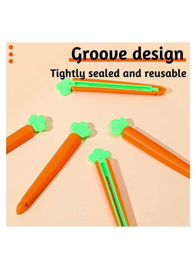 SYOSI - 15 Pcs Bag Clips for Food Storage, Plastic Bag Sealing Clips Sealing Clips Freezer Bags Sealing Clip Sealed Bag Snacks Food Bag Clip for Kitchen Food Sealing Clips Bread Airtight Storage and Freezer - Image 1