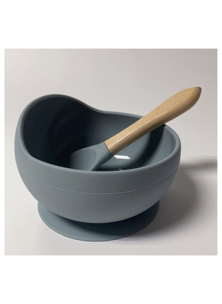 EBMINI - New Anti Drop Silicone Suction Cup Baby Bowl - Image 1
