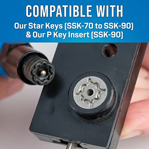 Jonard Tools SSK-876 Star Key Can Wrench Kit, LC, LG, LB, & LS Patterns - Image 3