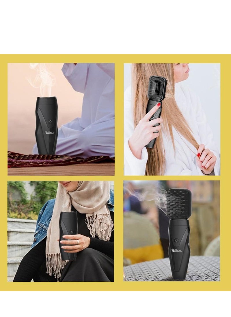 Bukhoon Electric Oud Bakhoor Incense Burner with Soft Comb USB Rechargeable Incense Mabkhara New Version 3.0  - Image 3