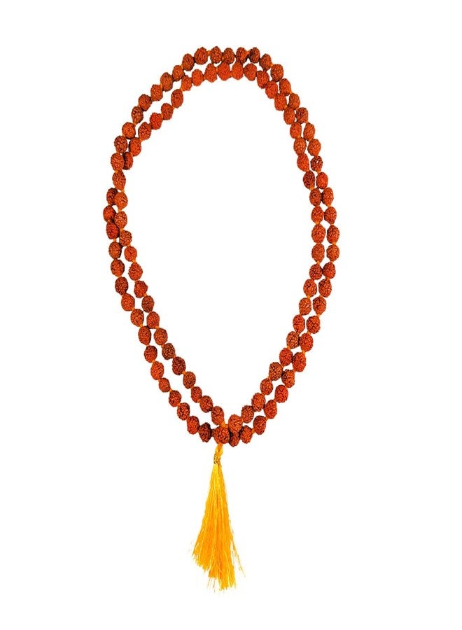 MAYAPURI Adiyogi Lord Shiva Printed Gomukhi Japa Bag, Red Cotton Chanting Bag with 108+1 Beads 8mm Rudraksha Mala, Zip Pocket & Sakshi Mala Counter - Image 4