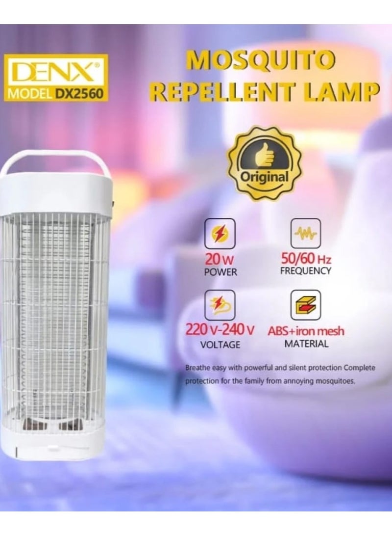 Denx Mosquito and insect zapper indoor and outdoor 20 watts by electric shock and LED lighting 50/60 Hz - 220V - 240V - Image 1