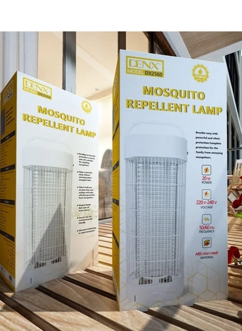 Denx Mosquito and insect zapper indoor and outdoor 20 watts by electric shock and LED lighting 50/60 Hz - 220V - 240V - Image 2