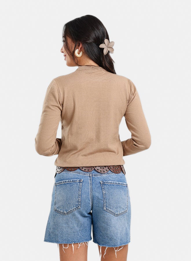 Carina Crew Neck Pullover - Image 4