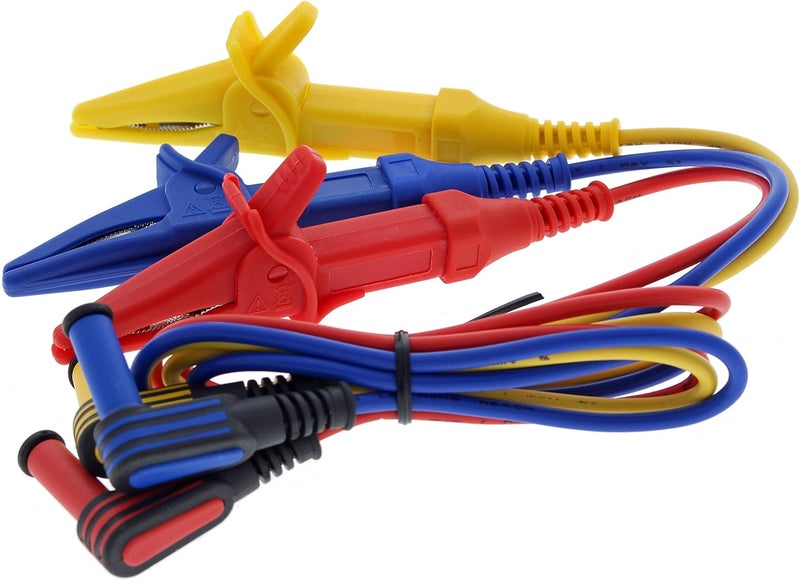 Ideal Industries 61-521 3 Phase Motor Rotation Tester with Carrying Case and Alligator Clip Leads - Image 3