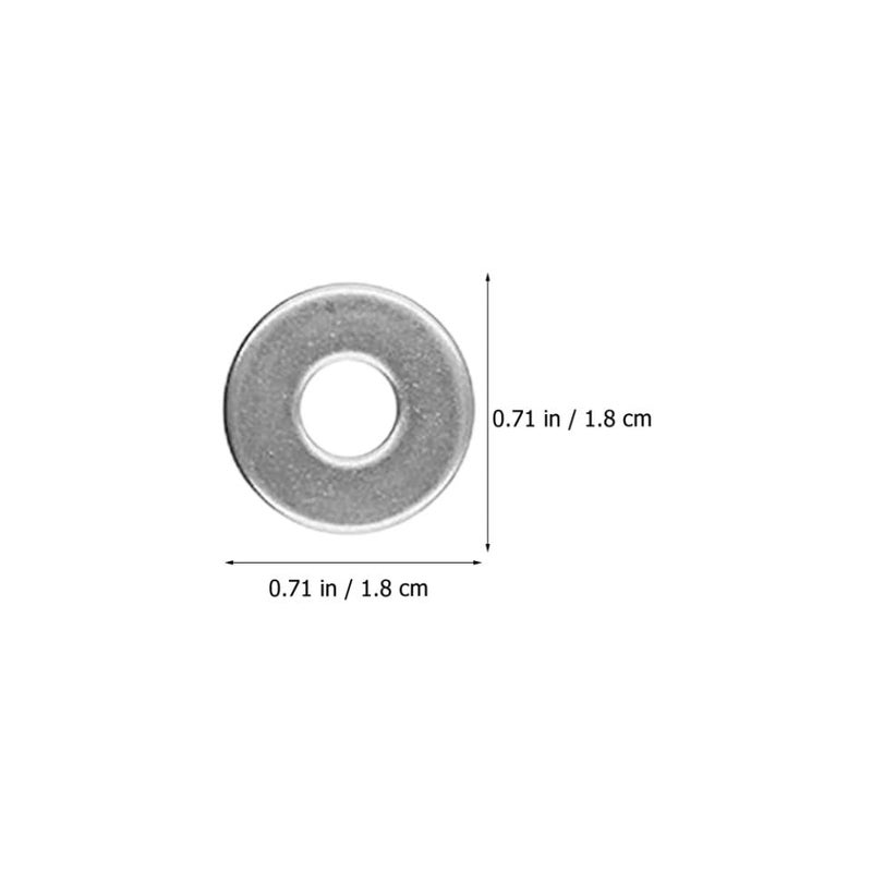 High Precision Flat Washers Assorted 325 Pcs For Automotive Plumbing With Storage Box - Image 3