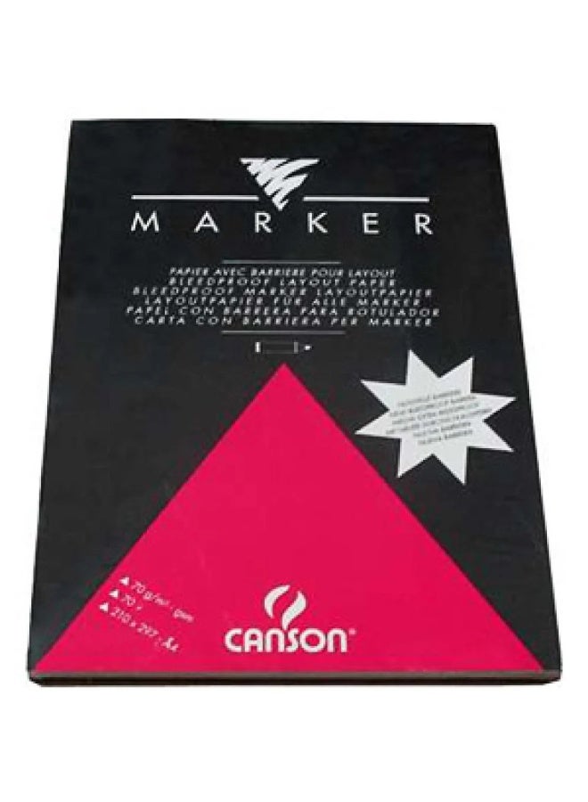 Canson Marker Pad A4+ (240×320 mm) – 70 Sheets, 70 GSM
