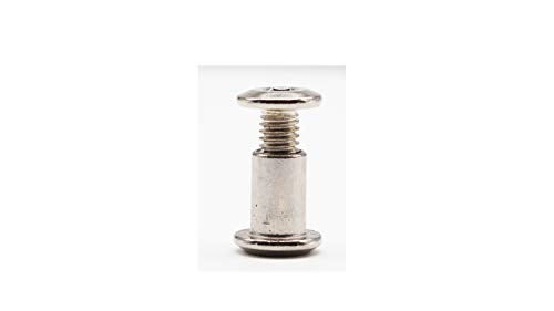 binifiMux 10-Pack M6 x 10mm Rivet Hex Socket Head Cap Connecting Bolt and Barrel Nut for Furniture - Image 5