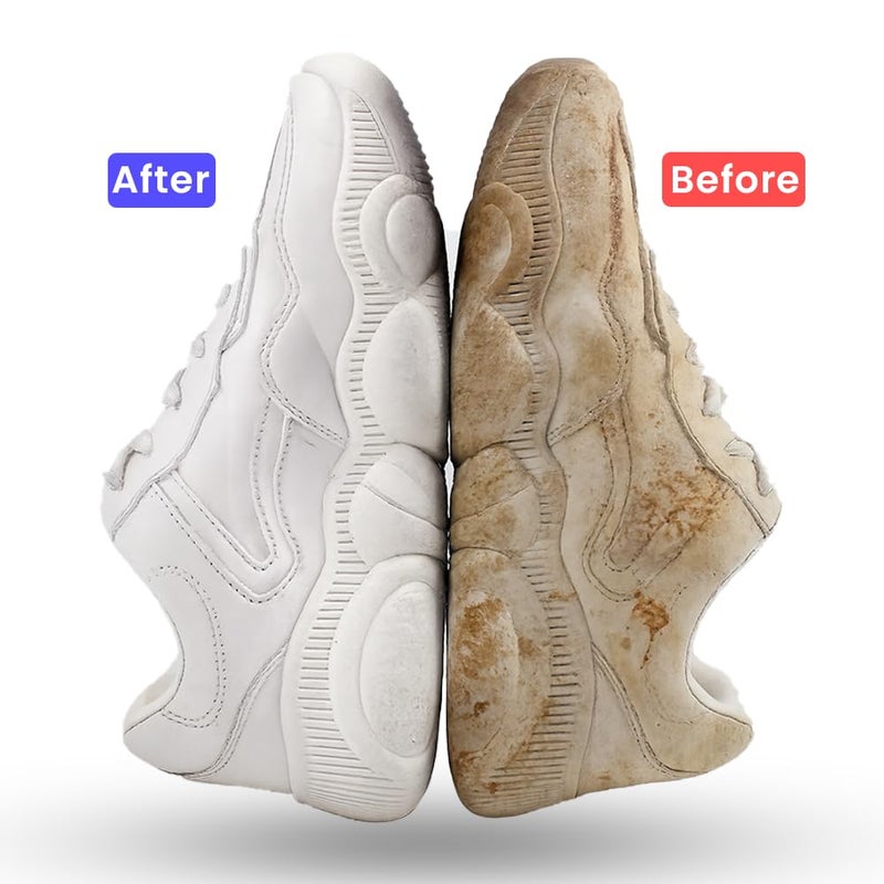happyaom Shoe wipes Pack of 2 Total 60 Pcs Sneakers Cleaning Quick Wipes Removing Dirt and Stains with Disposable Shoe Wipe - Image 2