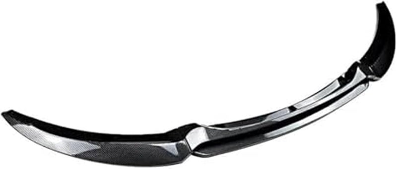 Wivplex Front Bumper Splitter Lip Canard Spoiler Diffuser for BMW E82 E88 1 Series 2008-2013 - Gloss Black - Image 1