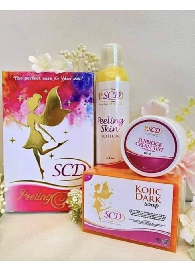 إس سي دي مجموعة غسول مقشر