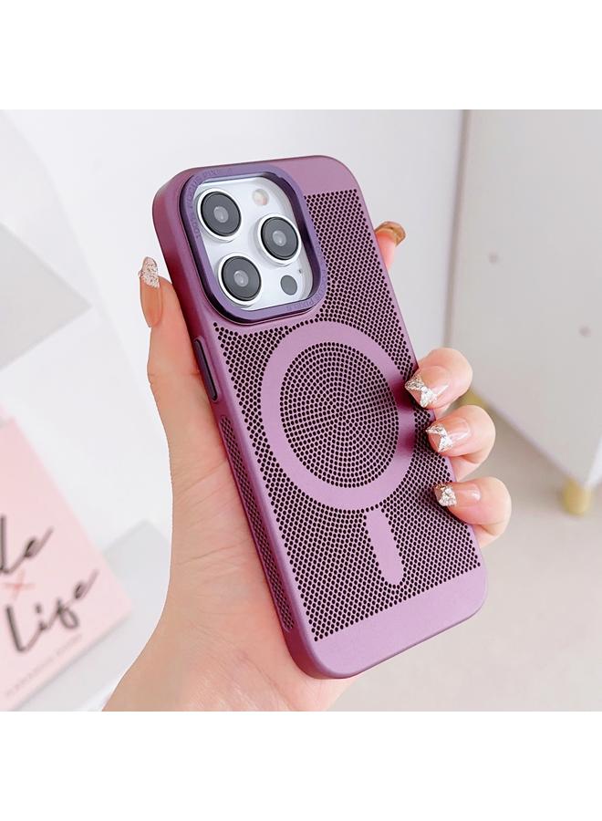 زبون جراب لهاتف iPhone 11 Pro، جراب هاتف مغناطيسي مبرد بالشبكة من MagSafe - Image 2