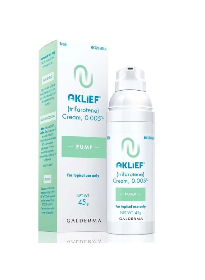 general AKLIEF CREAM 50MCG/G 75G  to treat acne