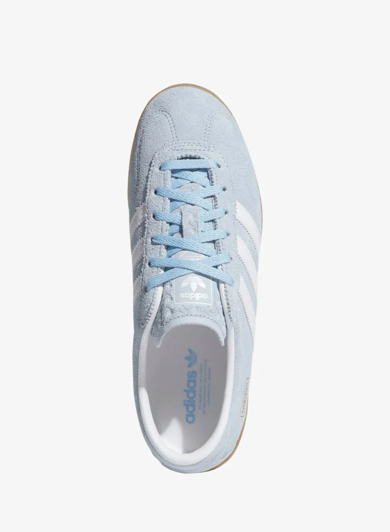 Adidas Originals Clear Sky / Cloud White / Gum Gazelle Lo Pro Shoes for Women | Best Price UAE