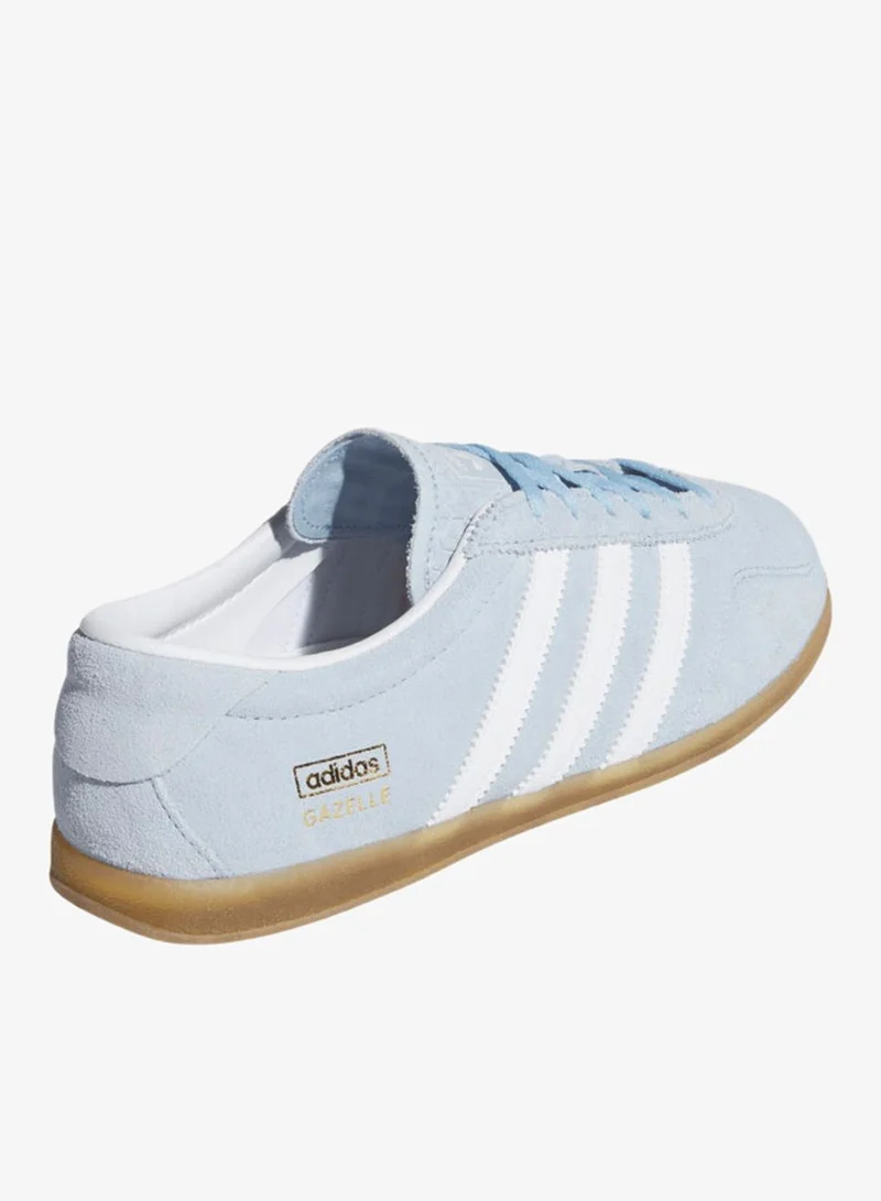 Adidas Originals Clear Sky / Cloud White / Gum Gazelle Lo Pro Shoes for Women | Best Price UAE