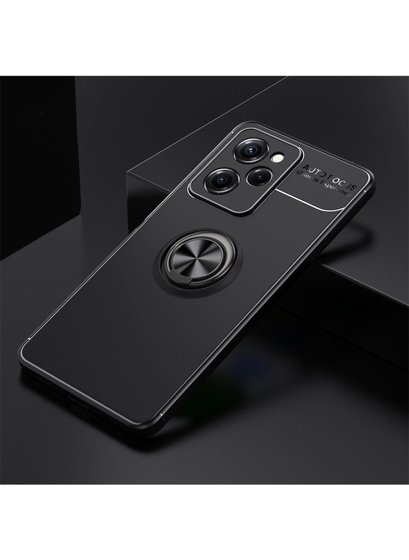 X-level - Xiaomi Redmi Note 12 Pro 5G/Poco X5 Pro 5G Case Cover Built-in 360° Rotate Ring Durable Camera len Shockproof Kickstand Phone Holder Protective shell Anti-drop Comfortable touch Accessory - Image 1