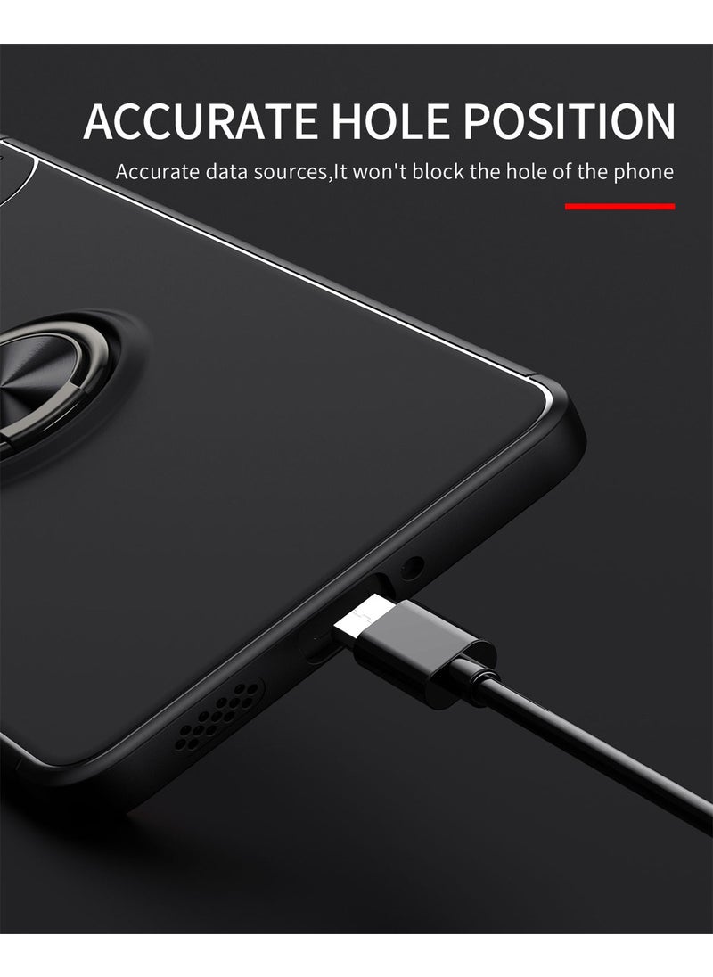 X-level - Xiaomi Redmi Note 12 Pro 5G/Poco X5 Pro 5G Case Cover Built-in 360° Rotate Ring Durable Camera len Shockproof Kickstand Phone Holder Protective shell Anti-drop Comfortable touch Accessory - Image 1