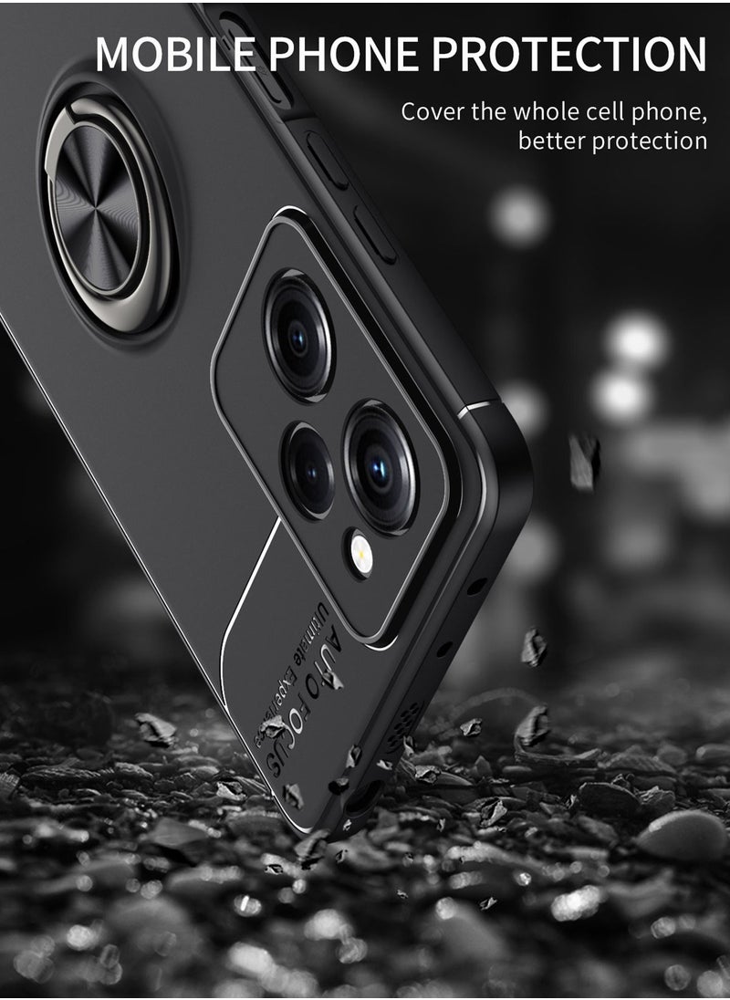 X-level - Xiaomi Redmi Note 12 Pro 5G/Poco X5 Pro 5G Case Cover Built-in 360° Rotate Ring Durable Camera len Shockproof Kickstand Phone Holder Protective shell Anti-drop Comfortable touch Accessory - Image 1