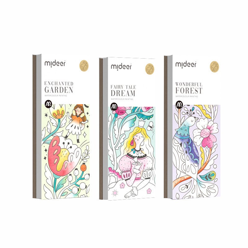 Purchase Order Princess Milu Watercolor Coloring Book Children'S Own Paint Graffiti Coloring Book - Image 5