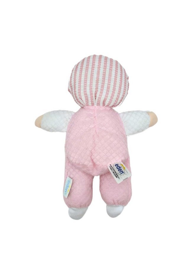 Genius Baby Toys Genius Baby Toys Soft Baby Doll - Cuddly and Soft - Perfect First Baby Doll for Infants and Toddler - Cute Pink and White Outfit - No Hard Parts - Nontoxic First Doll - Perfect for Baby Shower - Image 2