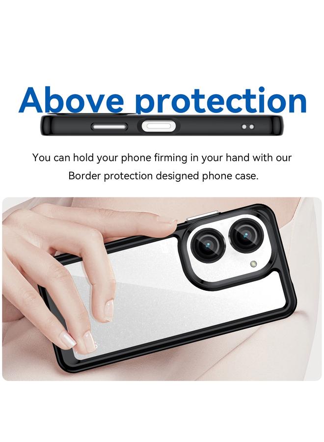 اس-توب جراب لهاتف Asus ZenFone 9 من سلسلة الألوان، مصنوع من الأكريليك + TPU - Image 4