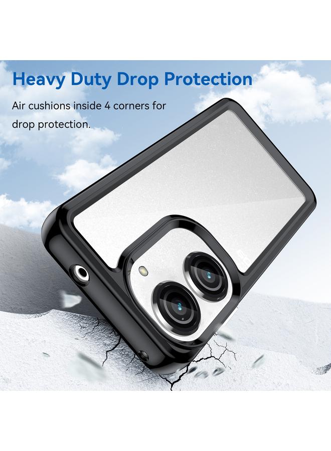 اس-توب جراب لهاتف Asus ZenFone 9 من سلسلة الألوان، مصنوع من الأكريليك + TPU - Image 3