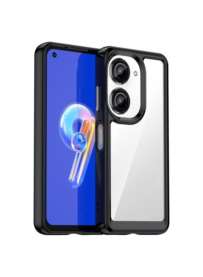 اس-توب جراب لهاتف Asus ZenFone 9 من سلسلة الألوان، مصنوع من الأكريليك + TPU - Image 1