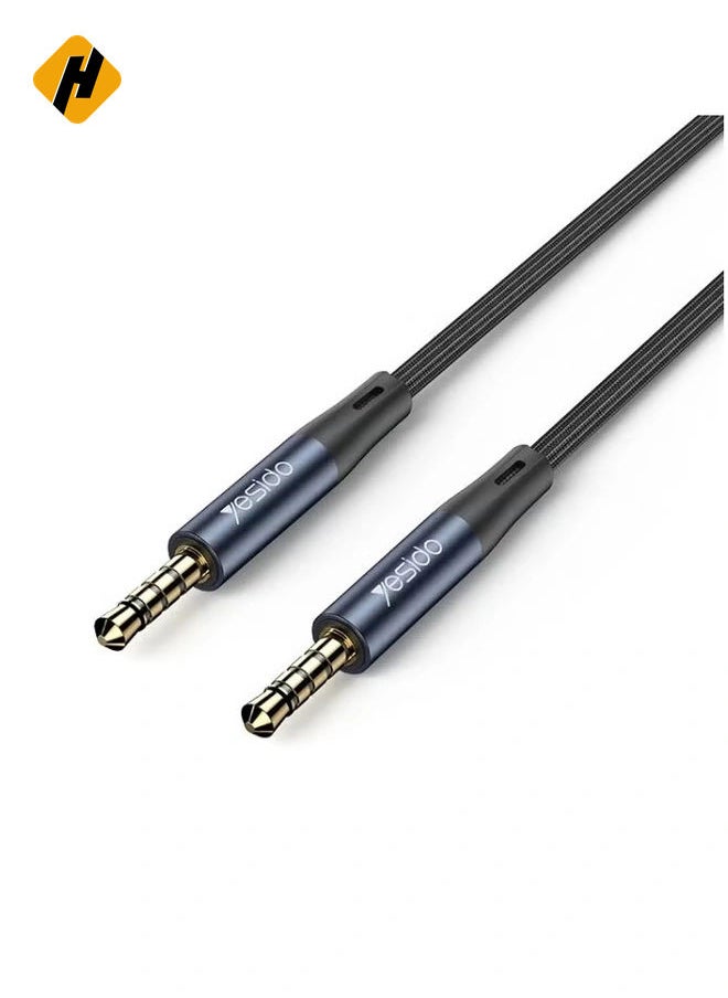 HuHa Yesido YAU43 3.5mm to 3.5mm AUX Audio Adapter Cable, Length: 1m YAU43  - Image 1