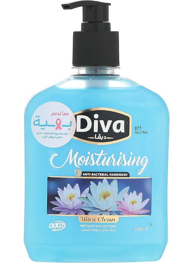 Moisturizing Anti Bacterial Hand Wash Ultra Clean 500ml