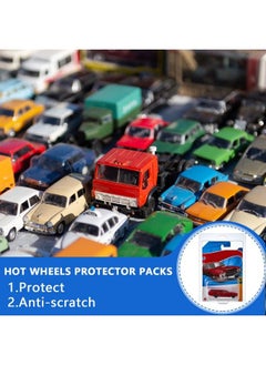 Tatuo 24 Pcs Protector Packs Compatible With Hot Wheels Model Car Clamshell Cases Plastic Car Display Protective Case Clear Die Cast Car Blister Pack Covers 7.5 X 5 X 2 Inch  - Image 5