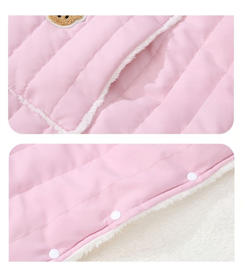 Baby Stroller Blanket Winter Warm Windproof Cape For Outdoor Outings - Image 5