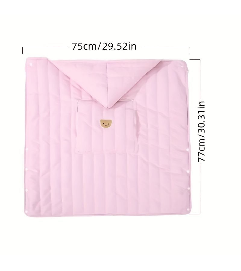 Baby Stroller Blanket Winter Warm Windproof Cape For Outdoor Outings - Image 2