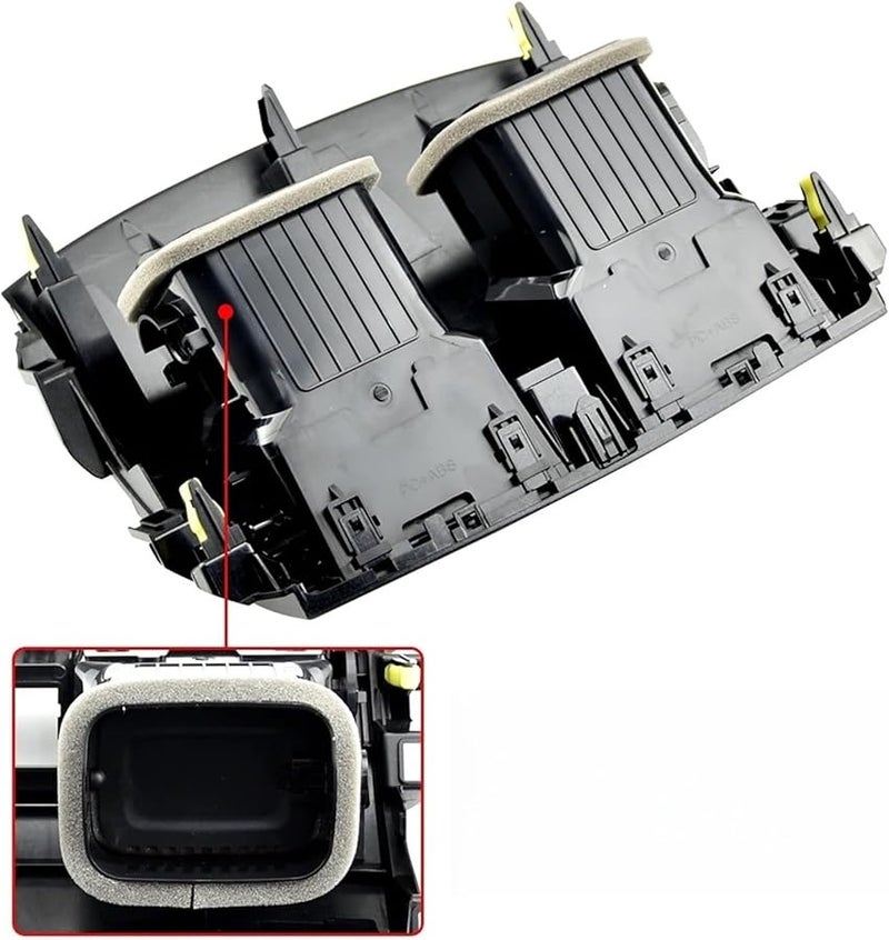 غطاية شبكة لوحة مخرج تهوية تكييف هواء السيارة لتويوتا كورولا ألتيس E15 2007-2013 النوع A - Image 5