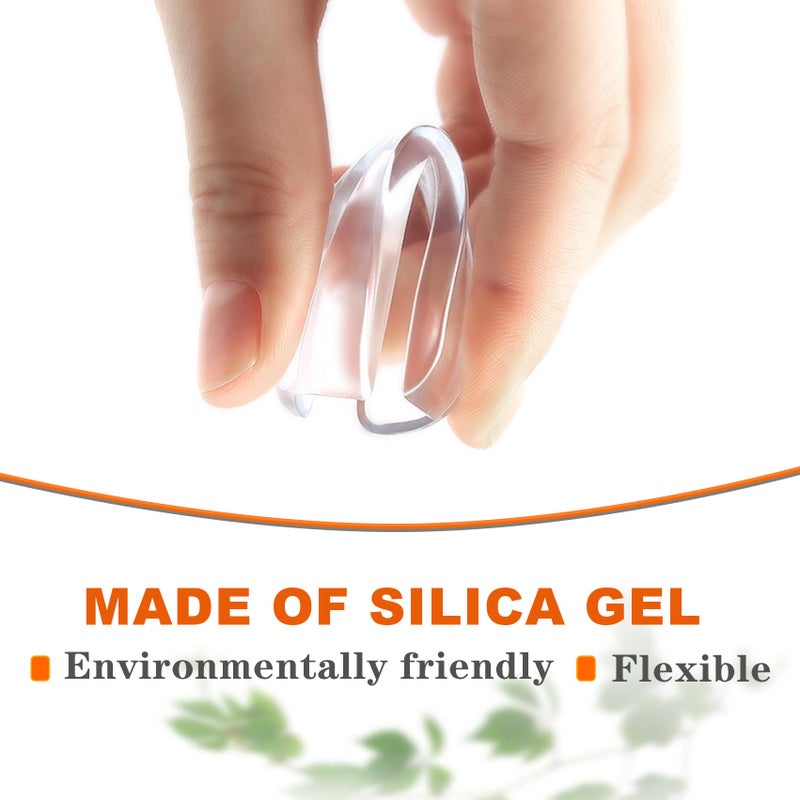 Gudui 8 Pack Corner Protector Baby, Clear Coner Guard Furniture Corner & Edge Safety Bumpers Cushion For Table Edges & Sharp Coners, Baby Proofing - Image 2