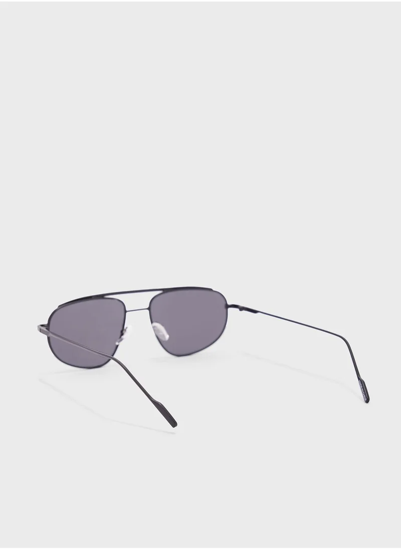 سفنتي فايف Rectengular Sunglasses