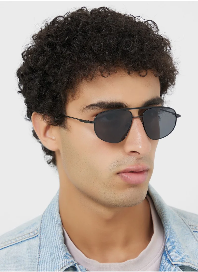 سفنتي فايف Rectengular Sunglasses