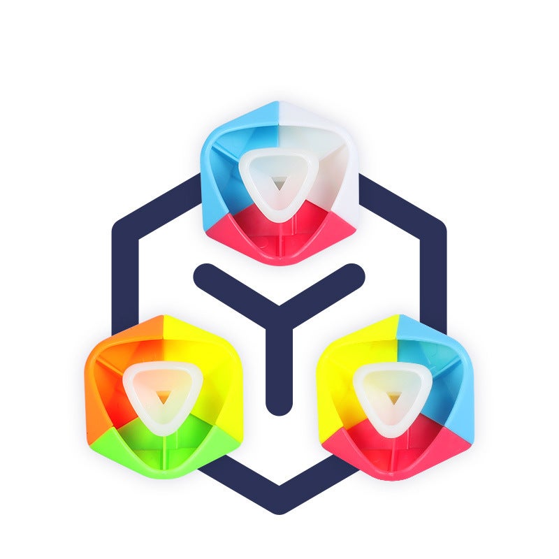 Qiyi Enlightenment S2 Second-Order Rubik'S Cube Simple Entry-Level Beginners Solid Color Smooth Stall Children'S Toys - Image 5