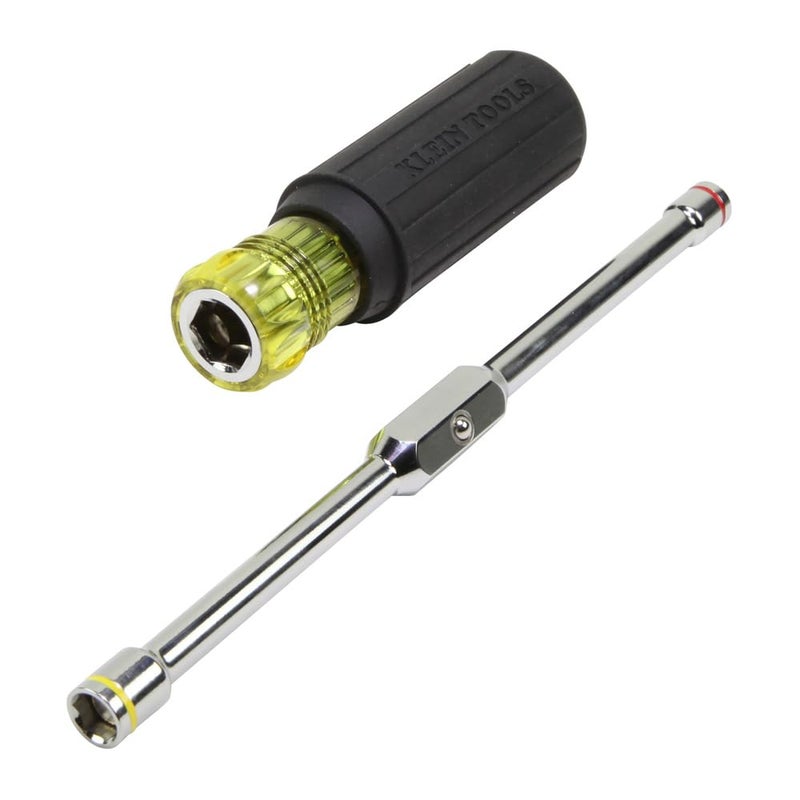 Klein Tools 65064 Hex Head 2-in-1 Nut Driver, 1/4-Inch and 5/16-Inch - Image 3