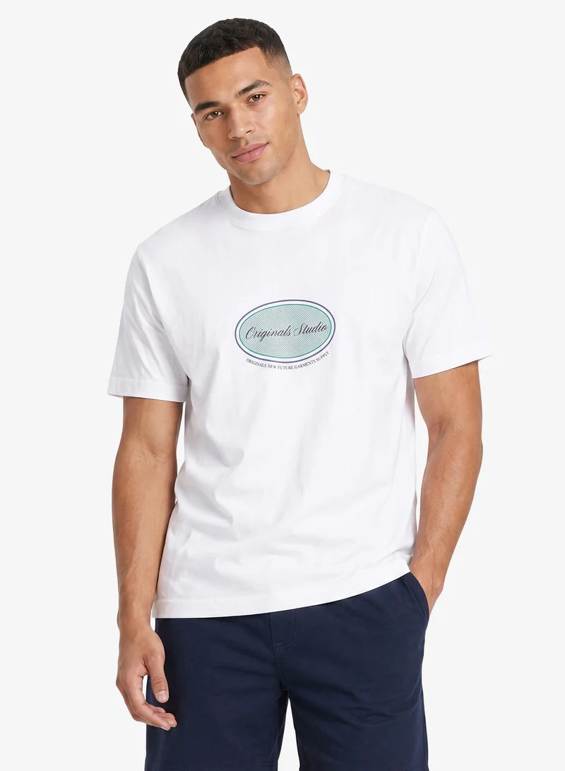 Graphic Crew Neck T-Shirt