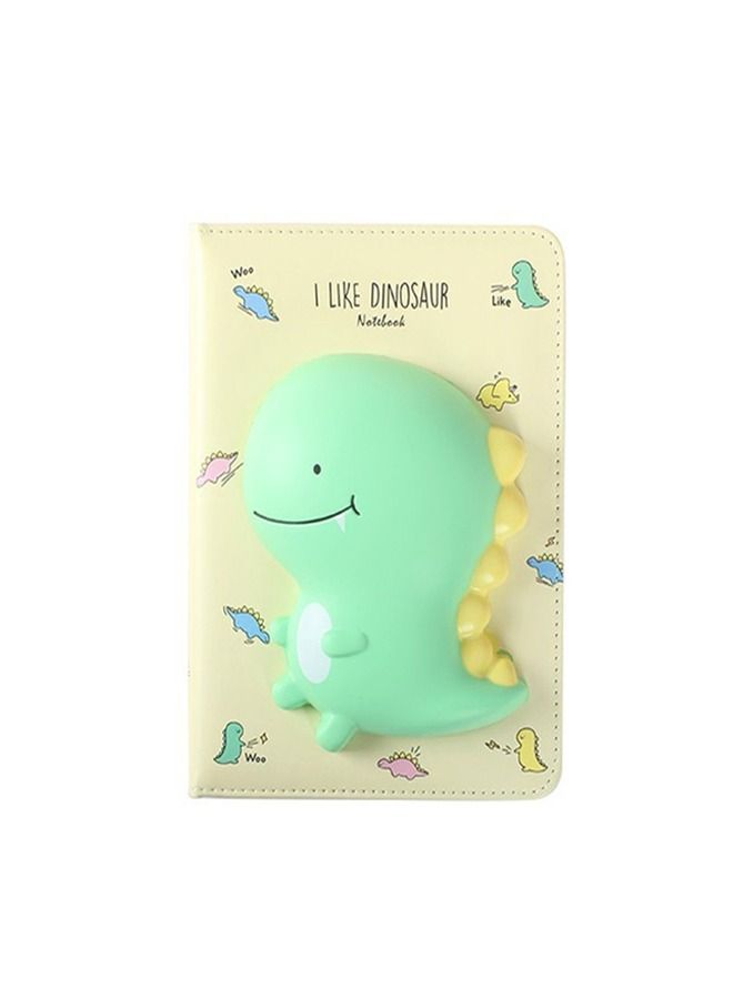 فاشون هوم لطيف الذاكرة الإسفنج Dinasaur نمط مذكرات دفتر المدرسة مكتب الكتابة الرسم المفكرة هدية مثالية للأطفال - Image 3