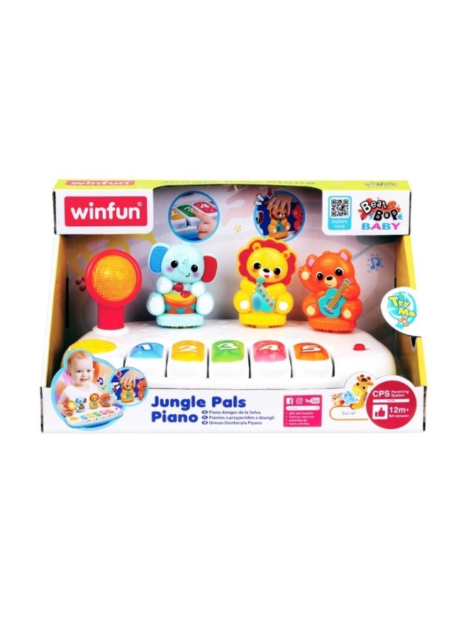 WinFun Winfun Jungle Pals Piano Musical Toy  - Image 2