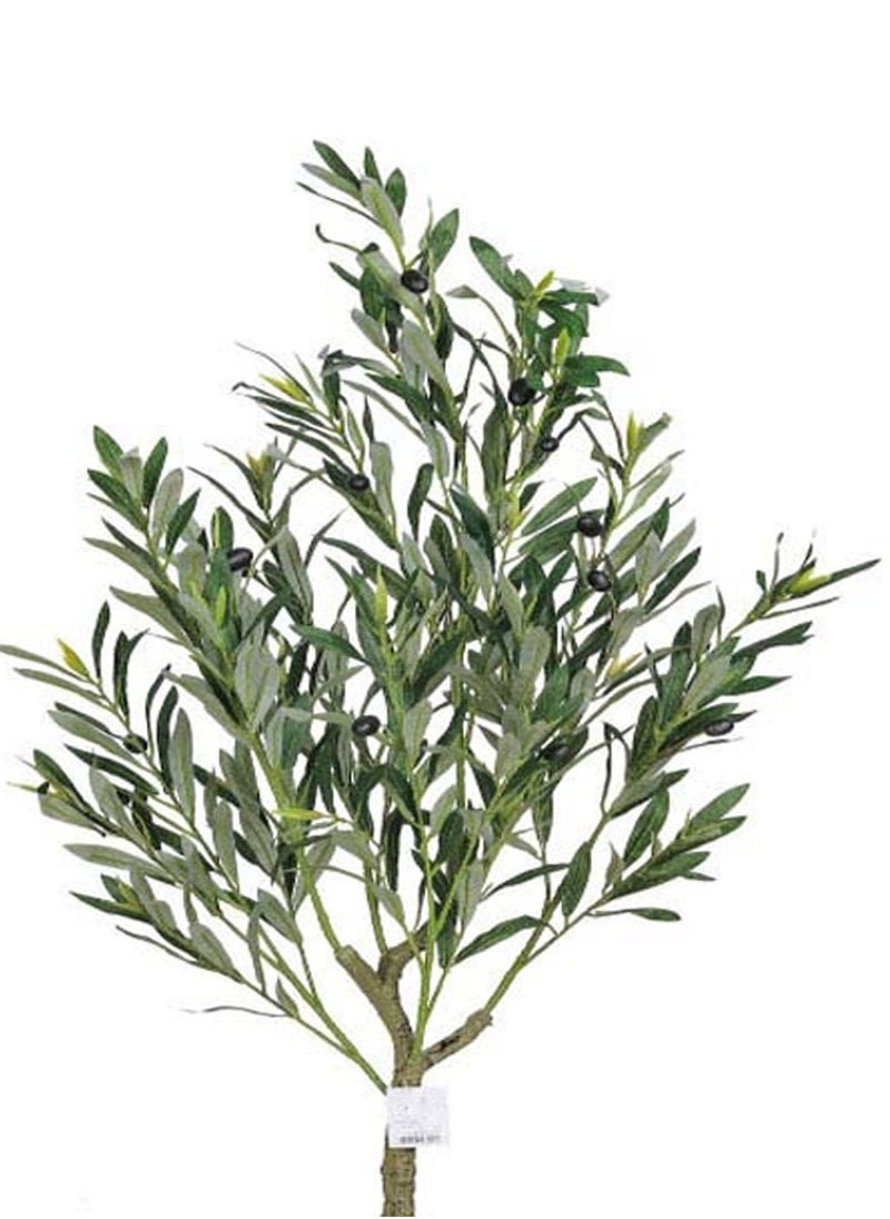 co arma Artificial olive tree with plastic stand, 130 cm high  - Image 2
