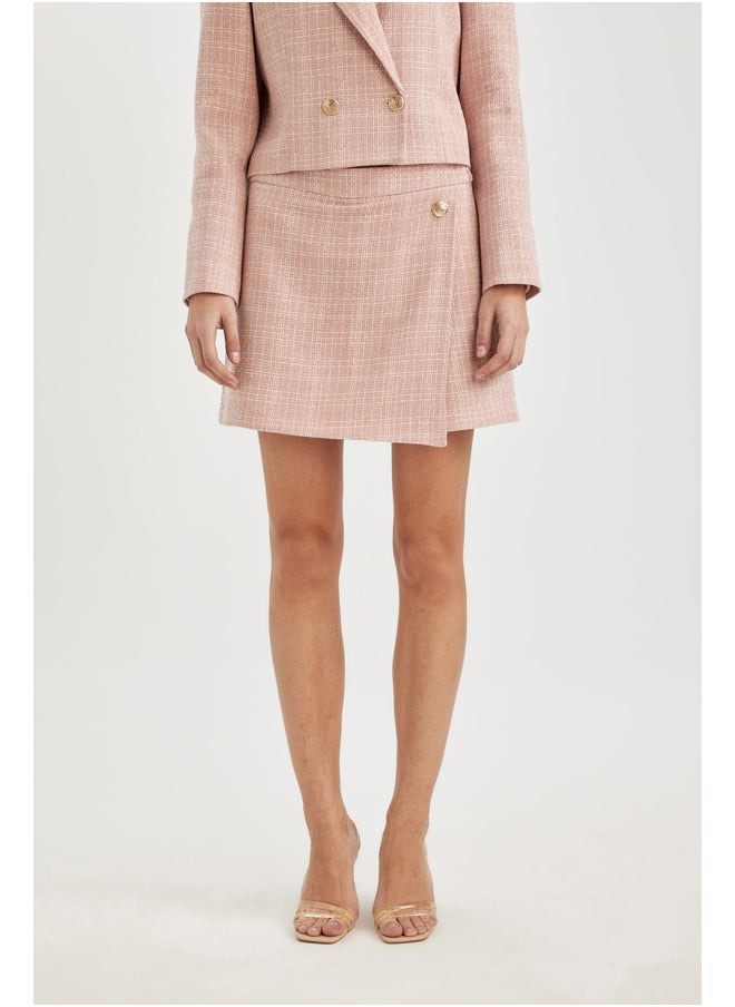 DeFacto - المرأة الذكية عارضة المنسوجة Skort - Image 1