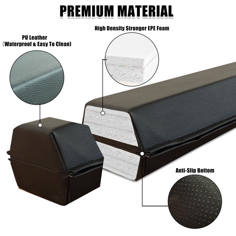 MARFULA 6 FT / 8 FT / 9 FT / 10 FT Folding Gymnastic Balance Beam for Kids with Carry Bag for Home and Club Use - Image 3