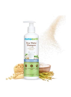 Mamaearth Mamaearth Rice Water Shampoo with Rice Water & Keratin For Damage Repair - 250 ml Reduces Split Ends | Prevents Breakage  - Image 2