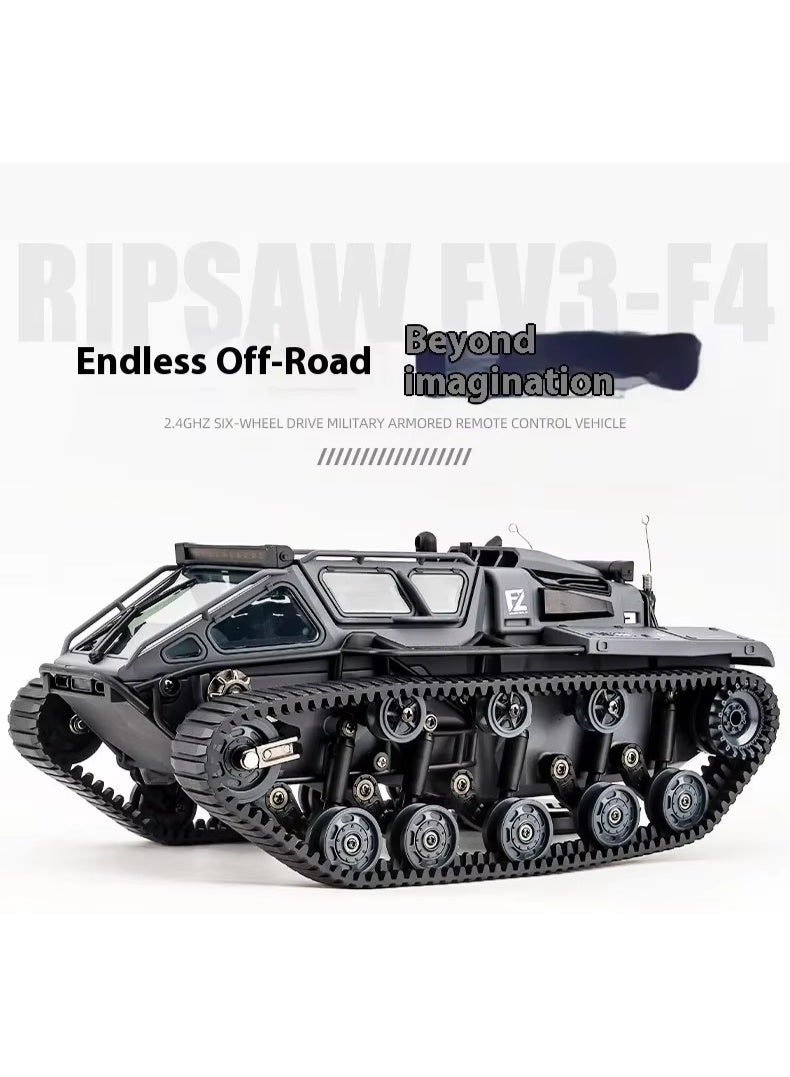 BlueFire 2.4Ghz Remote Control Tank Toy - 15KM/H High-Speed All-Terrain Off-Road RC Crawler with Rechargeable Battery, 360° Drift & Climbing for Adults and Kids - Image 3