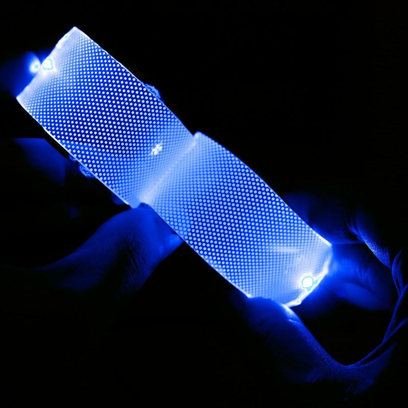 mlnyitus Helmet Decorations Flexible led Lights Flexible Cosplay DIY kit Decorations RGB Superhero for Men Gifts Dark Blue - Image 4
