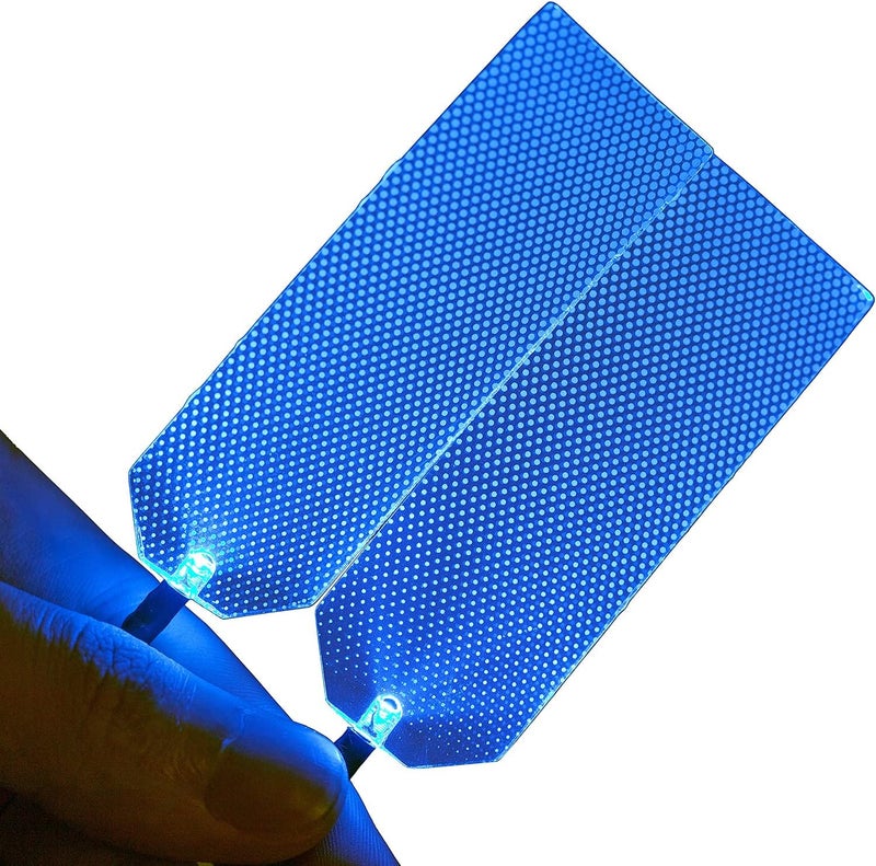 mlnyitus Helmet Decorations Flexible led Lights Flexible Cosplay DIY kit Decorations RGB Superhero for Men Gifts Dark Blue - Image 1