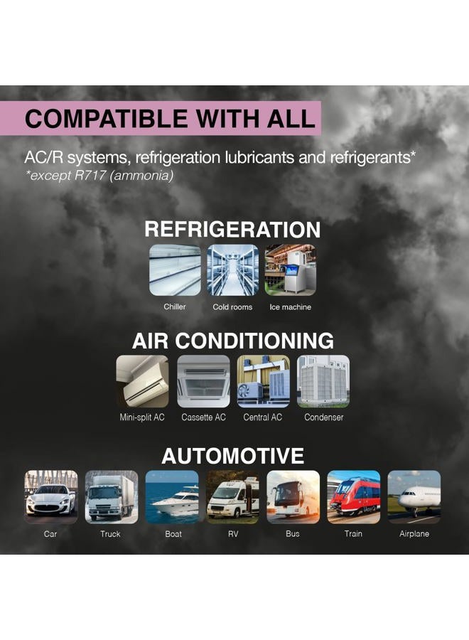 Errecom Extreme Ultra | A/C Leak Stop for HVAC/R and Vehicle Air Conditioning Systems | Works with All Refrigerants, Lubricants and Systems up to 6 Ton (21kW) | None - Image 4